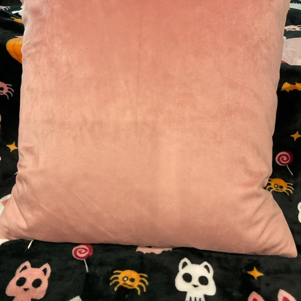 Artisan Halloween Pillow & Blanket Set